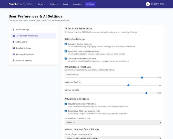 User Preferences